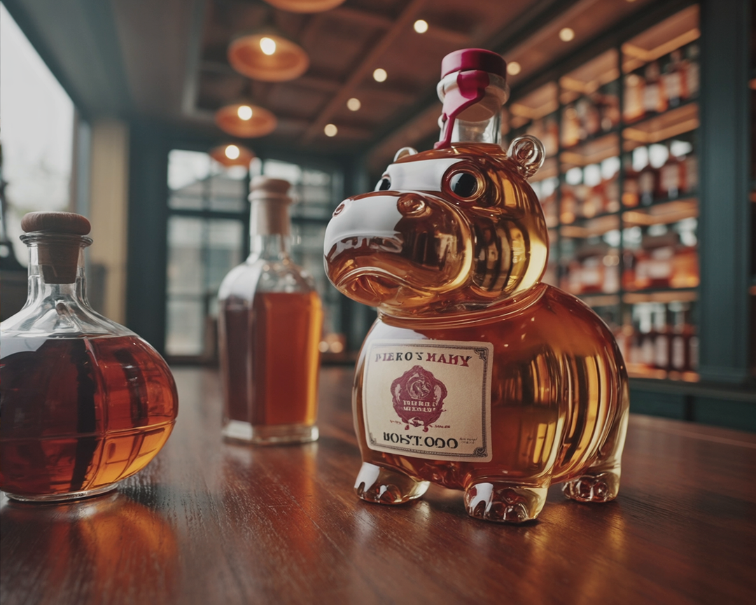 Hippo Kiadás Whisky Palackok