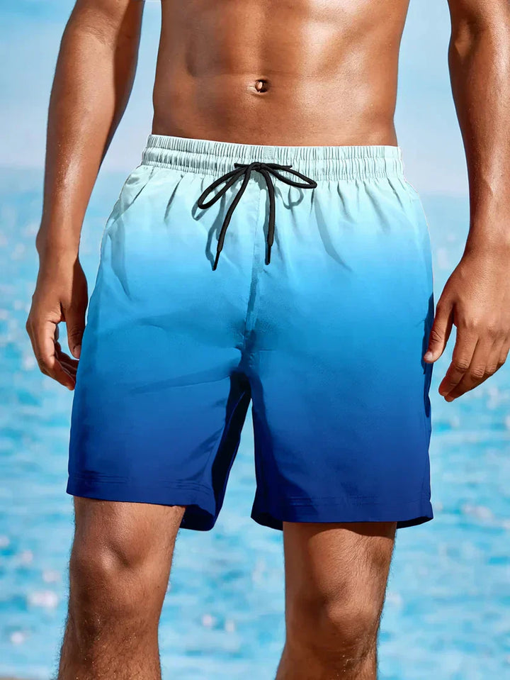Színátmenetes strandshorts
