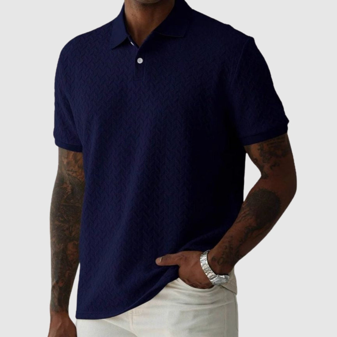 Vince – Strukturált polo póló