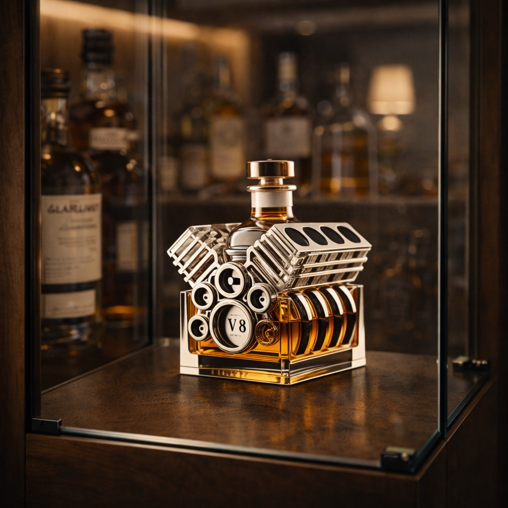 Whisky Bottle - Moto Edition