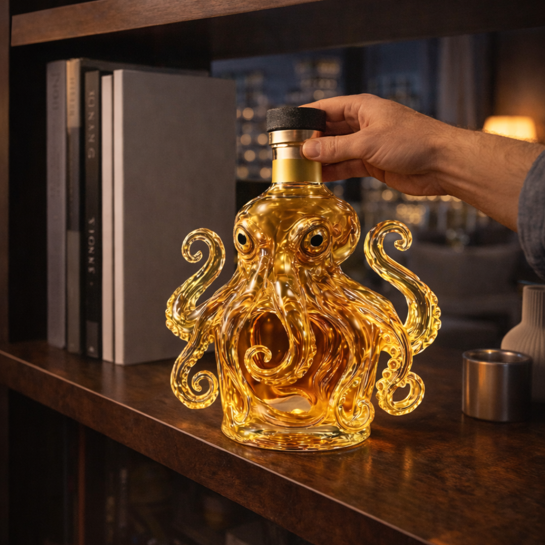 Whisky Bottles – Octopus Edition