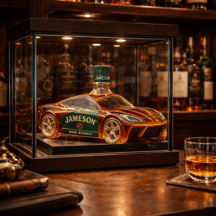 Corvette Kiadású Whiskey Üveg
