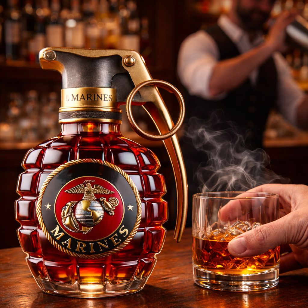 Gránát Kiadás Whisky Üveg