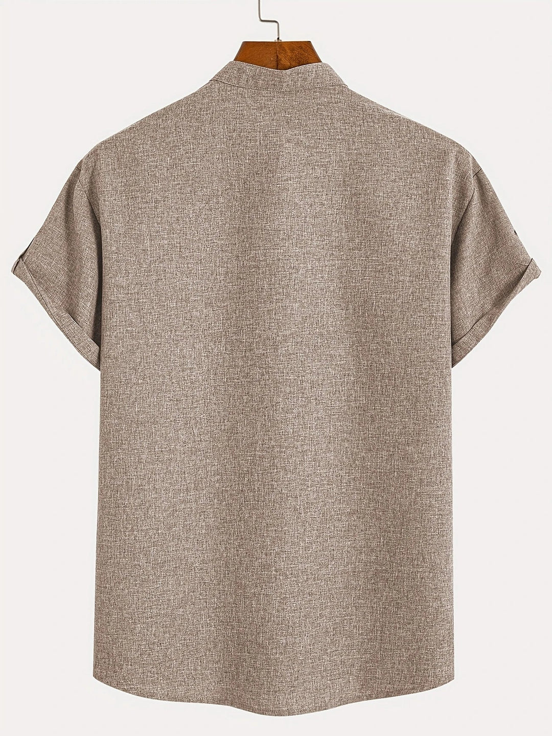 Kristóf™ | Elegáns, rövid ujjú ing álló gallérral