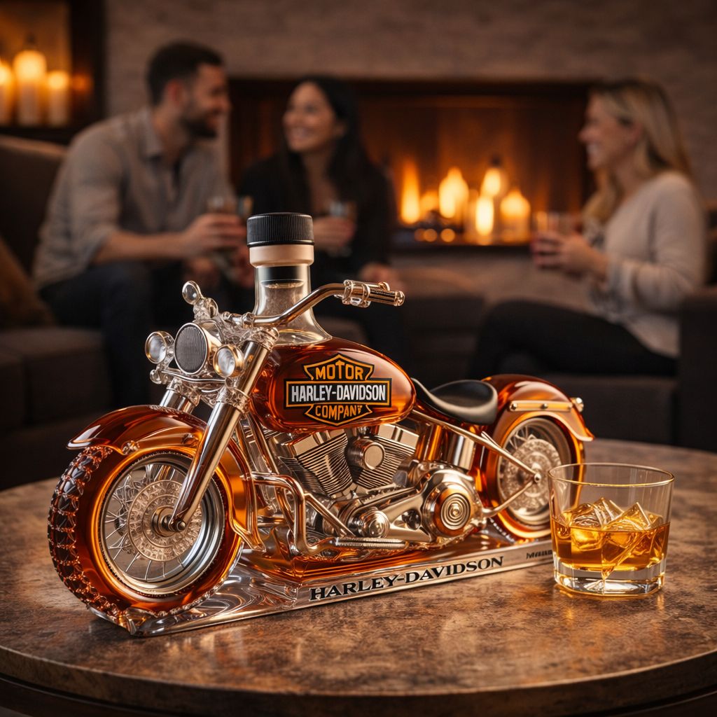 Harley-Davidson Limitált Kiadás Whisky Üveg