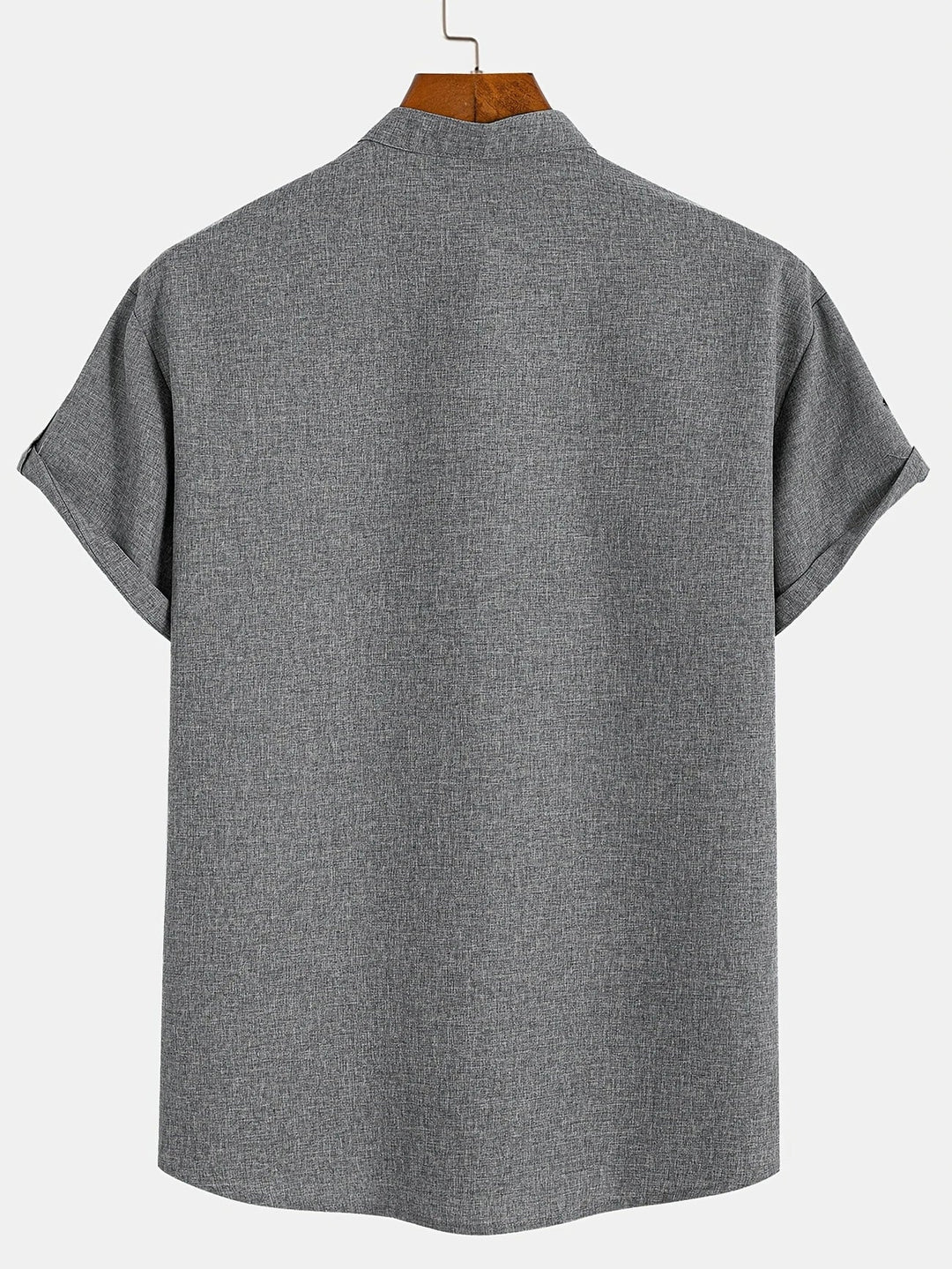 Kristóf™ | Elegáns, rövid ujjú ing álló gallérral