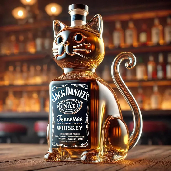 Macska Kiadás Whisky Palackok