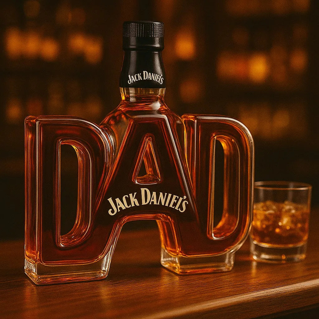Jack Daniel's Whisky Üveg – Apák Napi Különkiadás