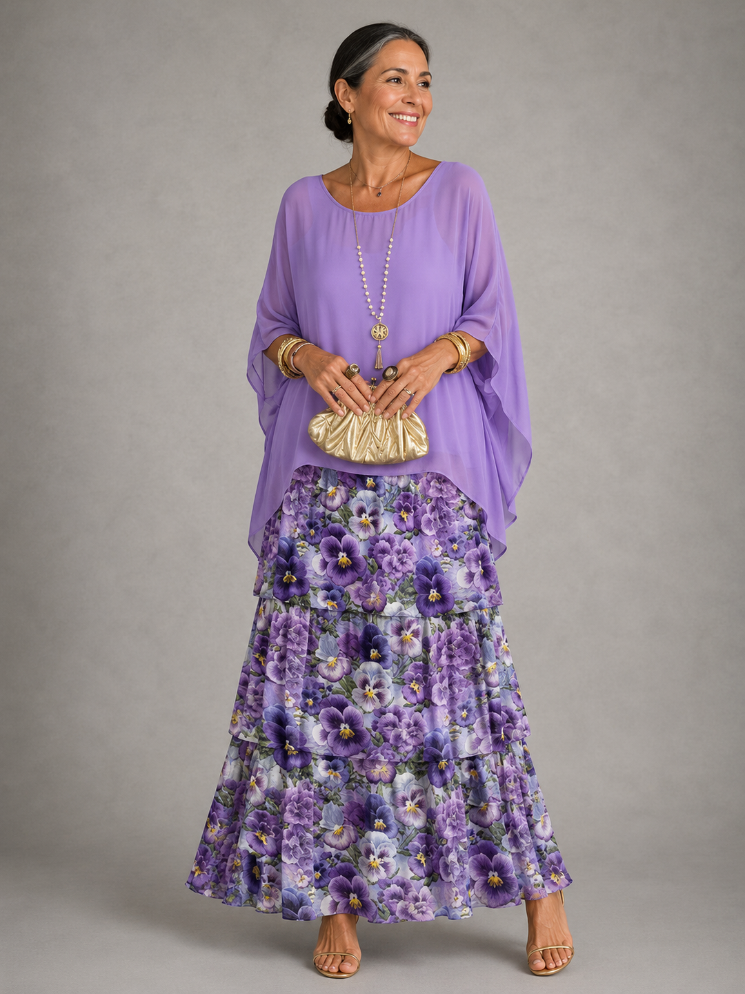 Bea™ | Elegáns, Laza Maxi Ruha