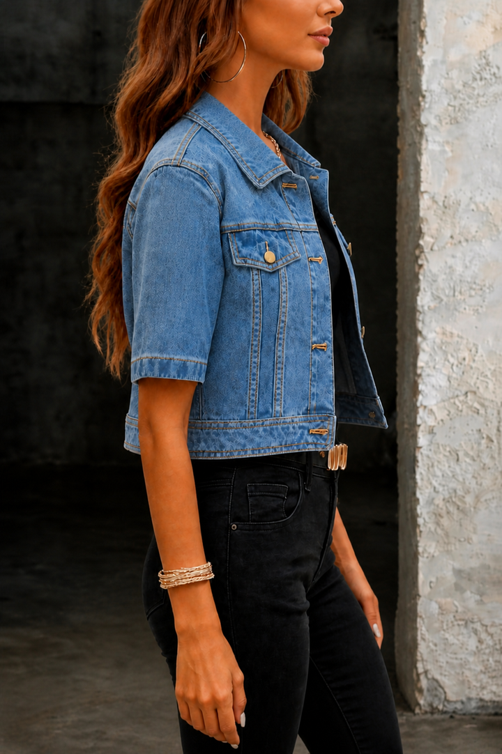 Jessica | Rövid farmerdzseki