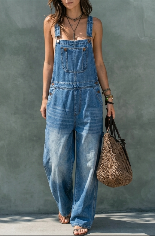 Harper | Rugalmas Derekas Farmer Overall