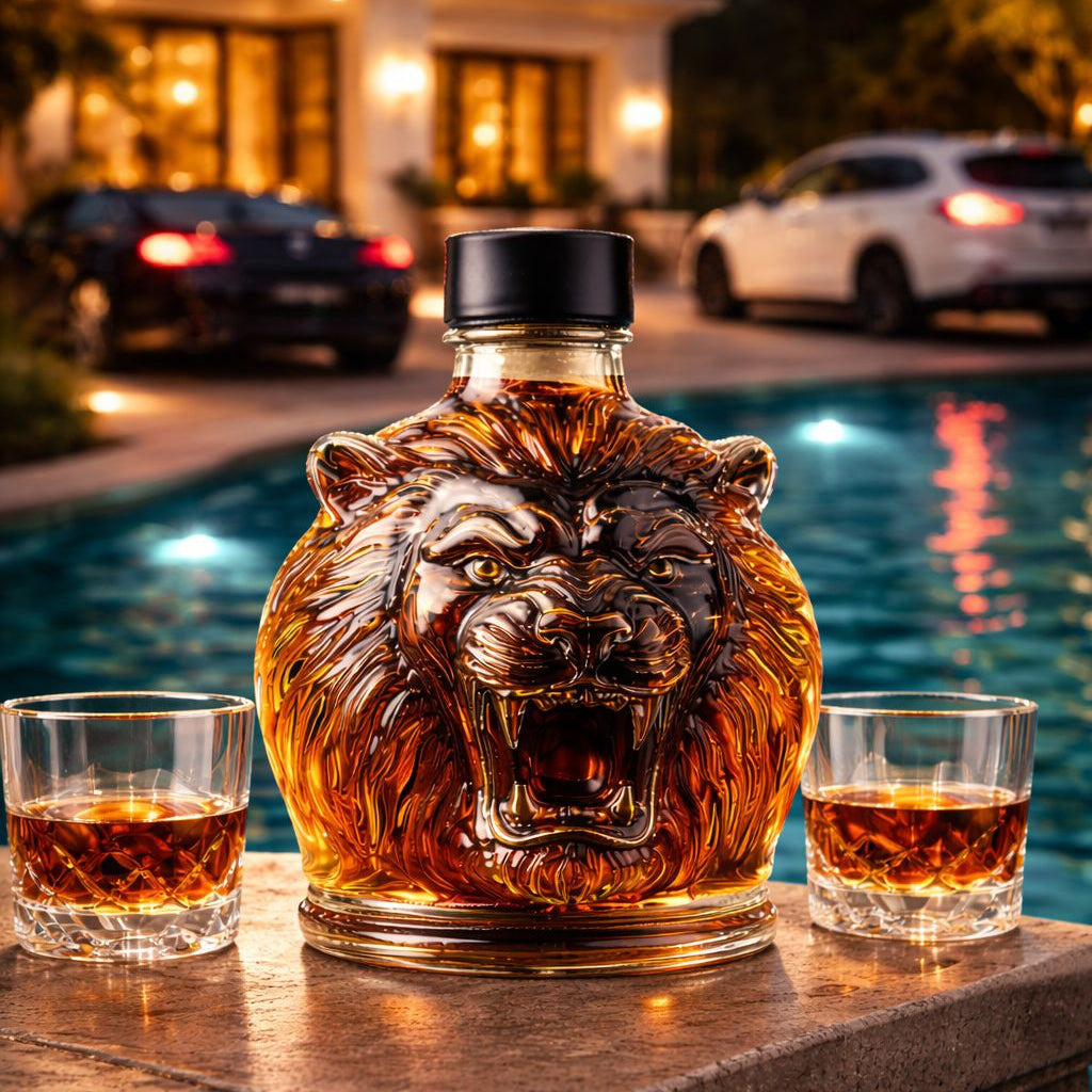 Whisky Bottle – Lion Edition