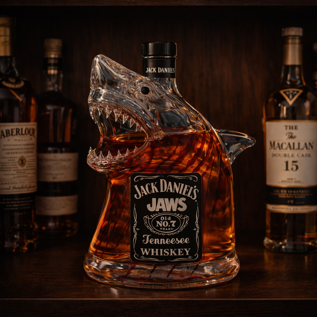 Whisky Üvegek – Cápa Limitált Kiadás