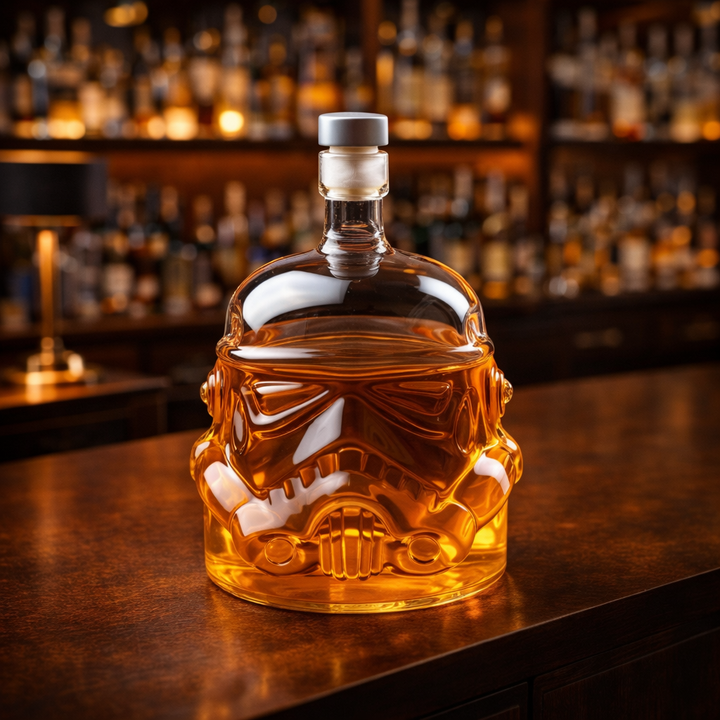 Whisky Üveg - Különleges Kiadás: Palack és Pohár Szett