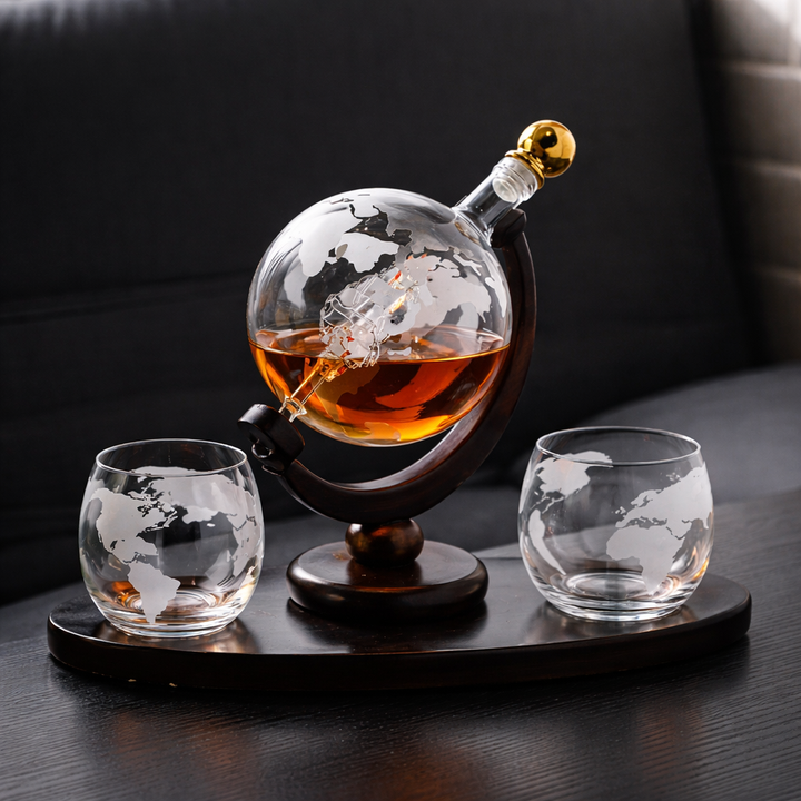 Whisky Dekantáló - Világ Térkép Kiadás