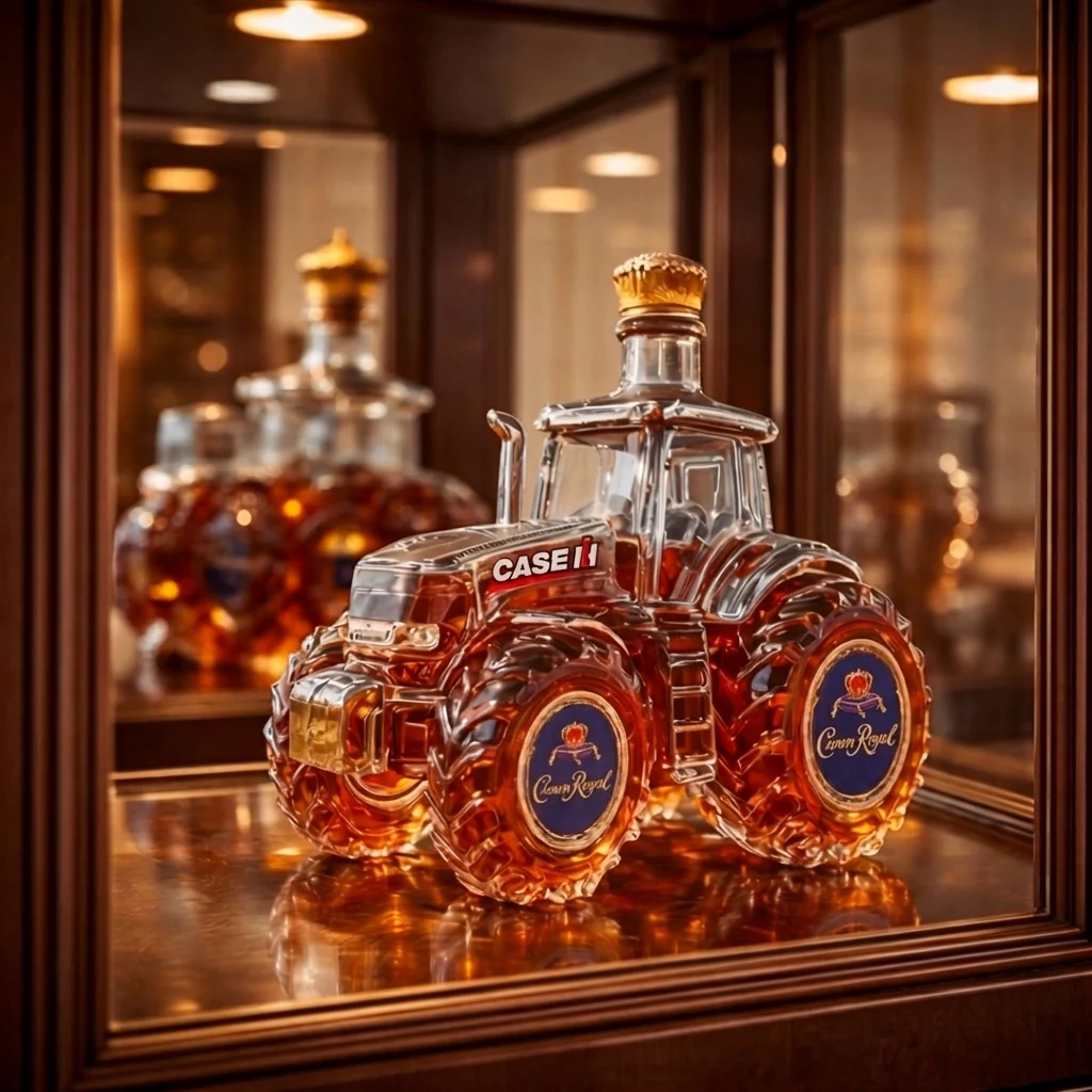 Traktor Különleges Kiadás Whisky Karafa