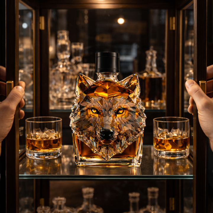 Wolf Edition Whisky Decanter