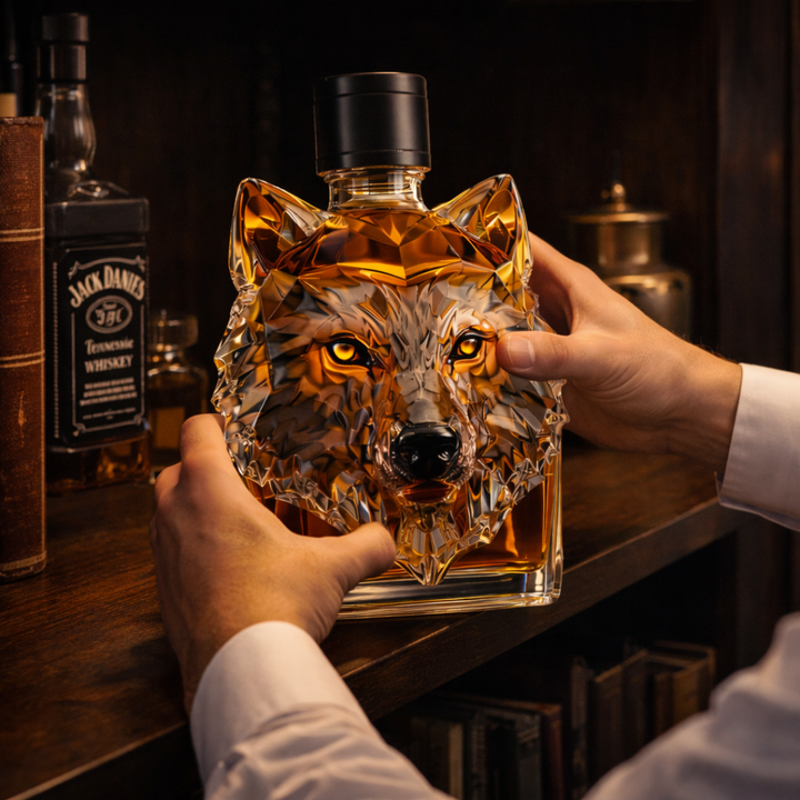 Wolf Edition Whisky Decanter