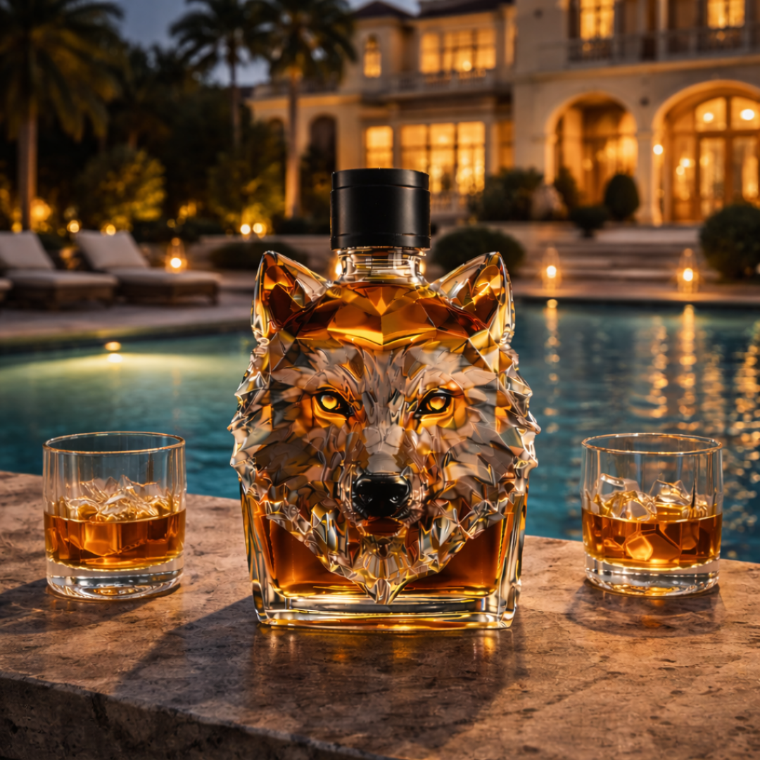 Wolf Edition Whisky Decanter