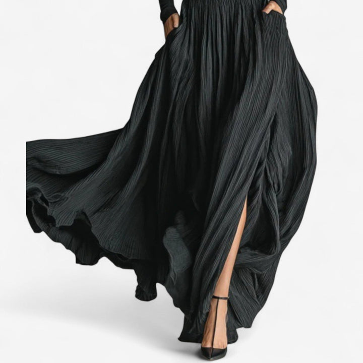 Raquel | Magas derekú maxi ruha