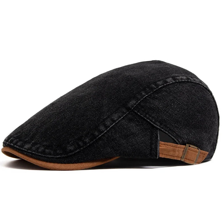 Dávid™ | Prémium Denim Lapos Sapka