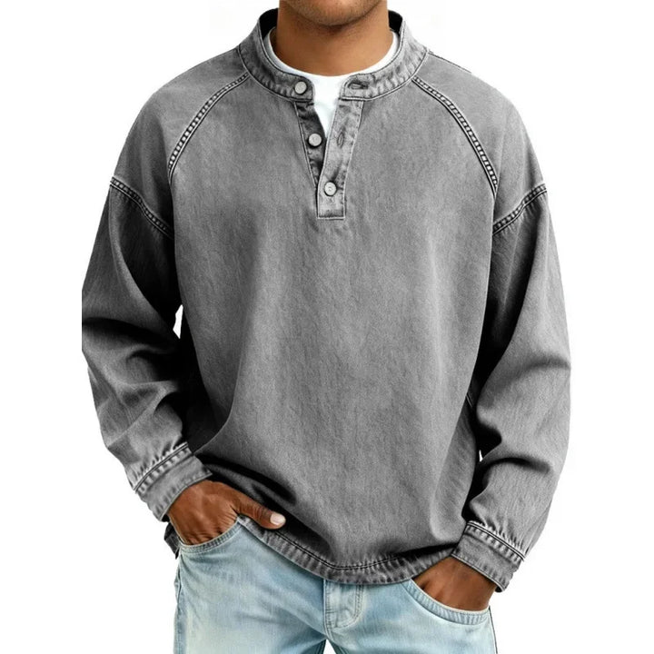 Viktor | Vintage Henley Póló