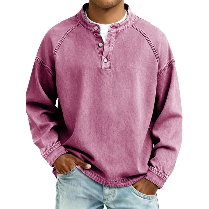 Viktor | Vintage Henley Póló