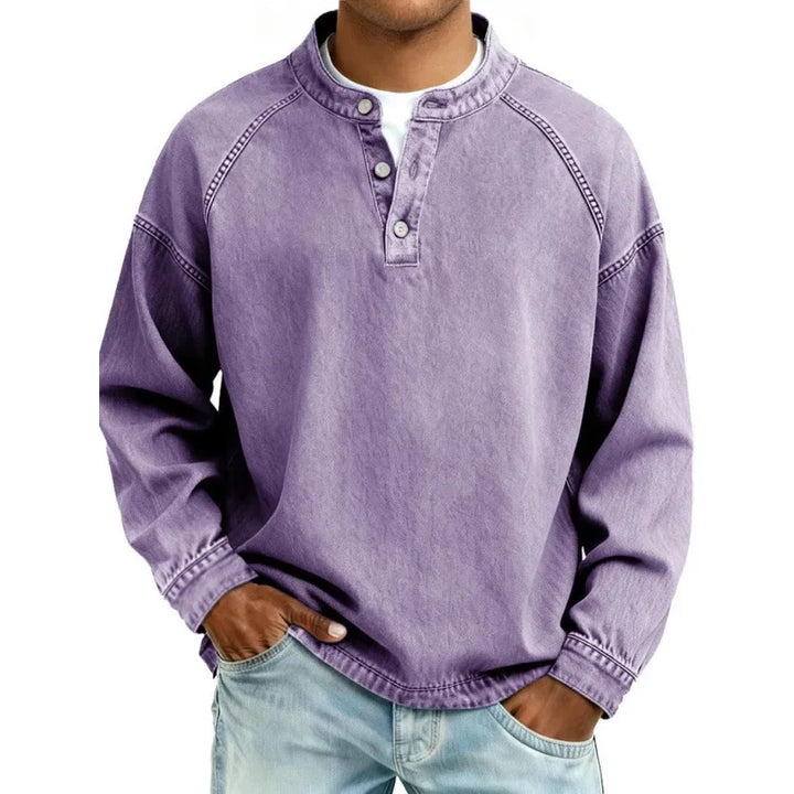 Viktor | Vintage Henley Póló