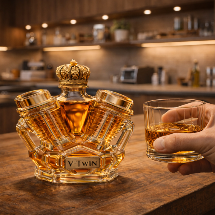V8 Edition Whisky Bottle