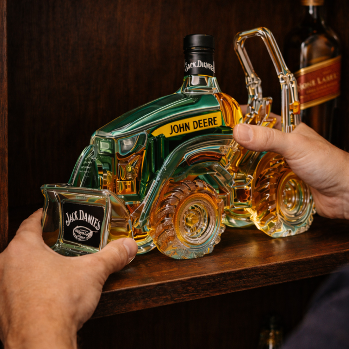 Jack Daniel's Whisky Bottle – Tractor Edition