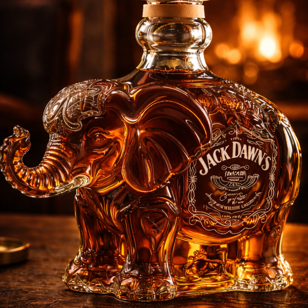 Jack Daniel's Whisky Bottle – Elephant Edition