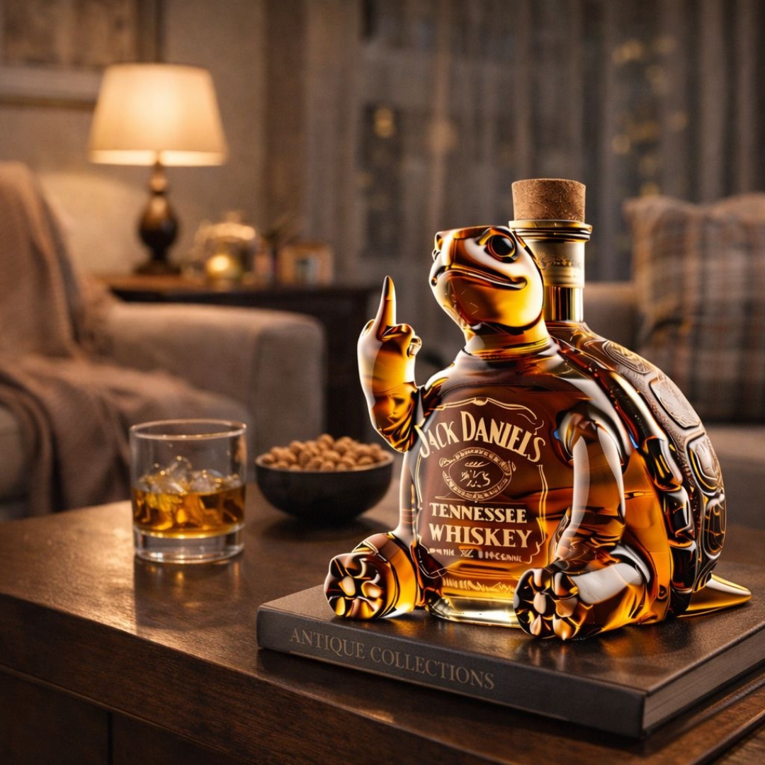 Turtle Edition Whisky Bottle