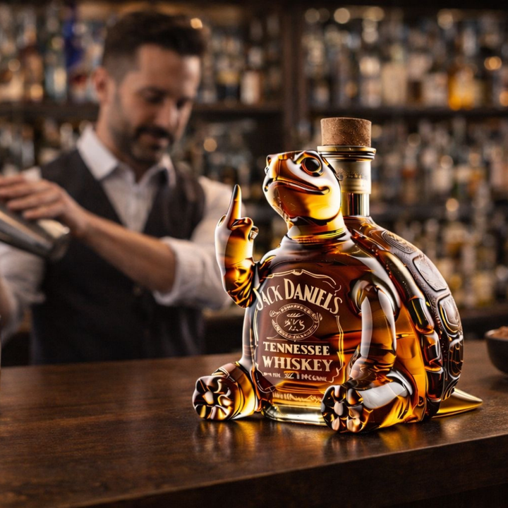 Turtle Edition Whisky Bottle