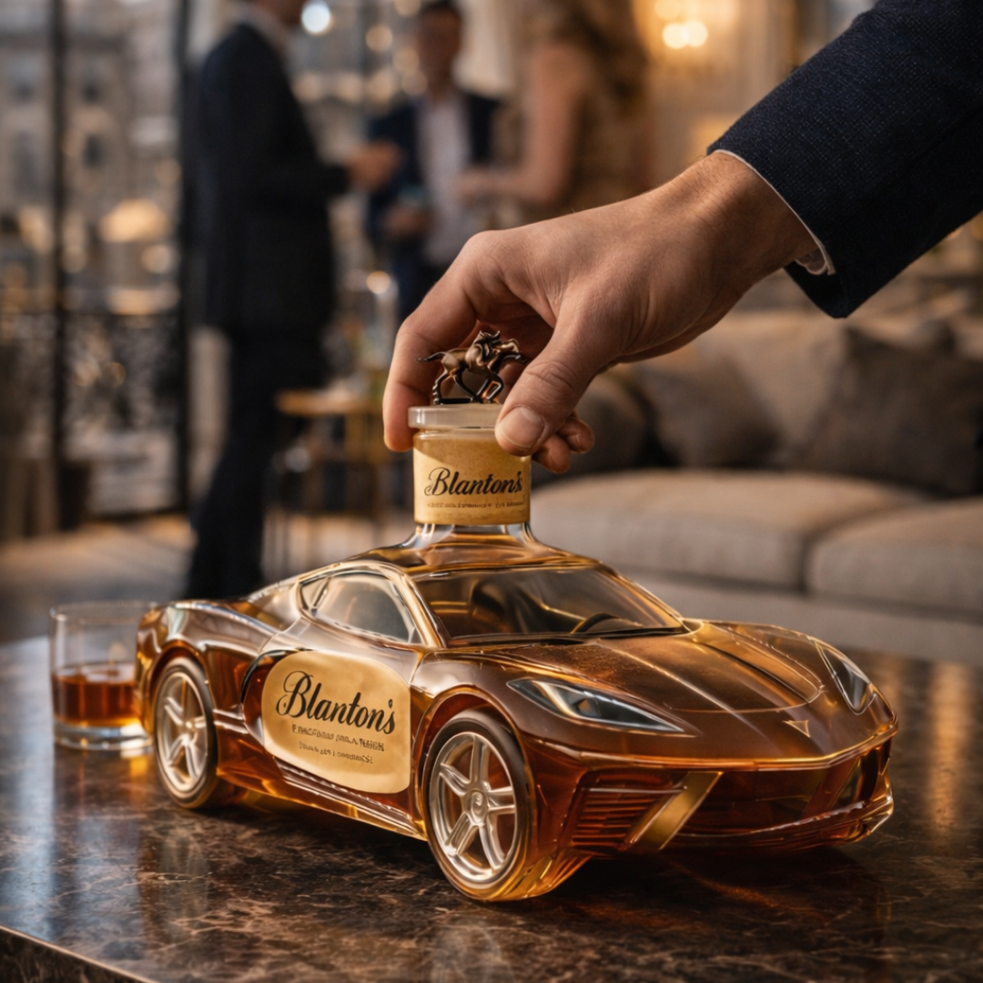Corvette Kiadású Whiskey Üveg