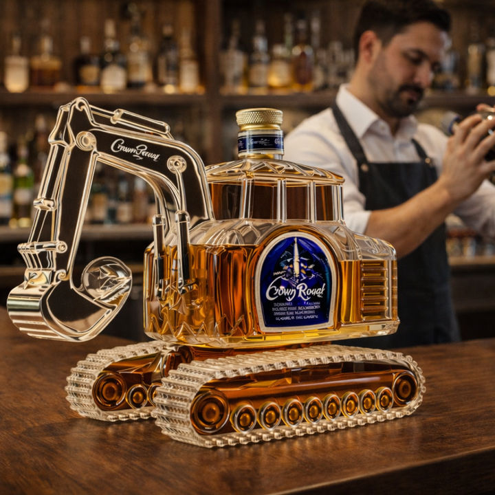Exkavátor Kiadás Whisky Üveg