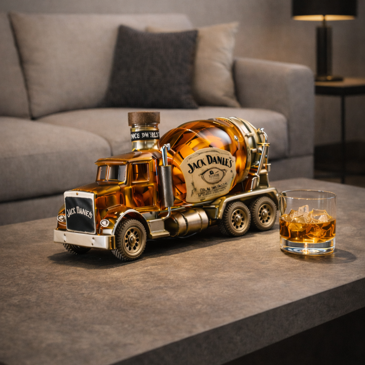 Jack Daniel's Whisky Üveg - Teherautó Limitált Kiadás