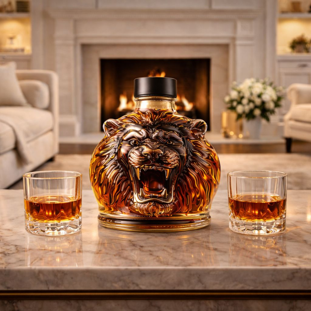 Whisky Bottle – Lion Edition