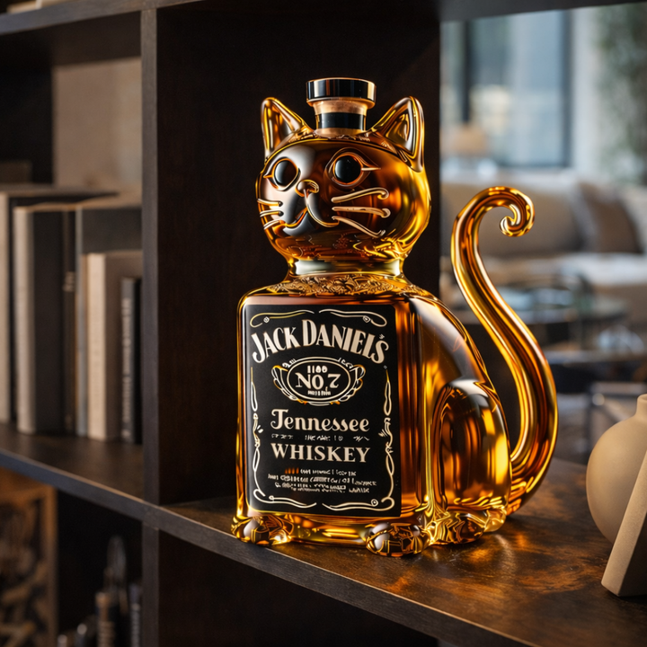Macska Kiadás Whisky Palackok