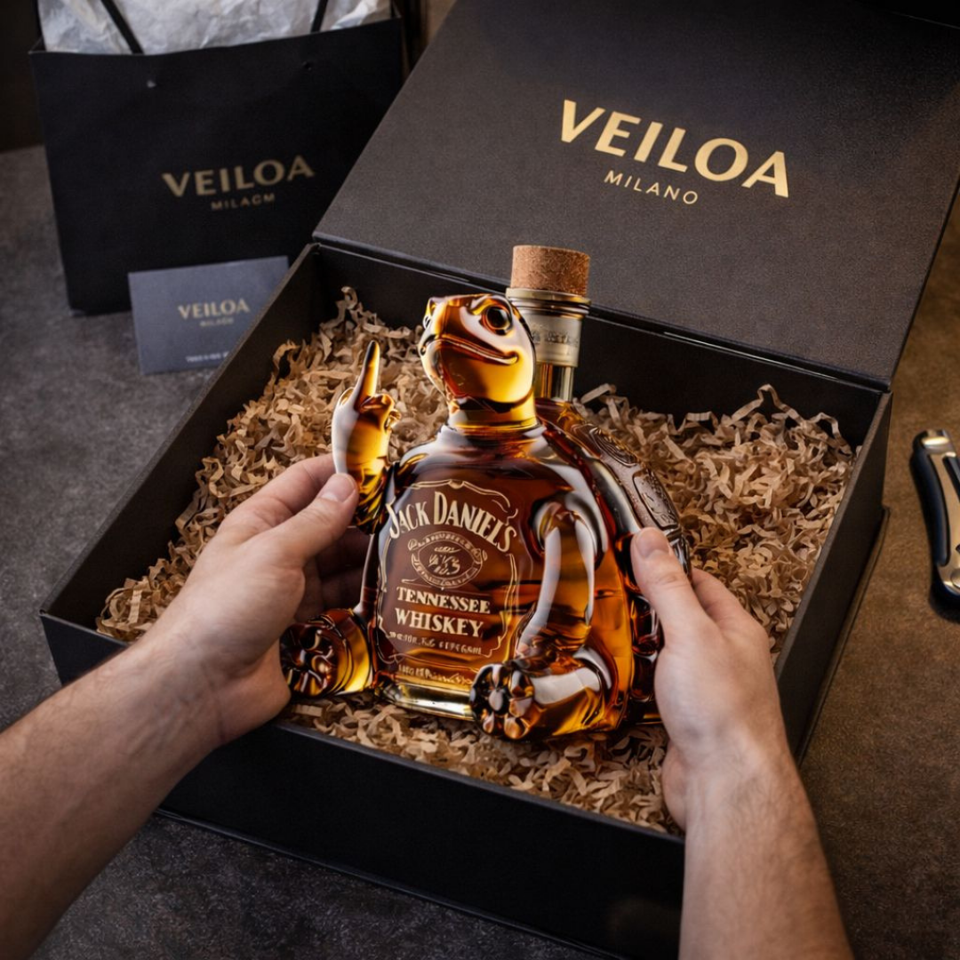 Turtle Edition Whisky Bottle