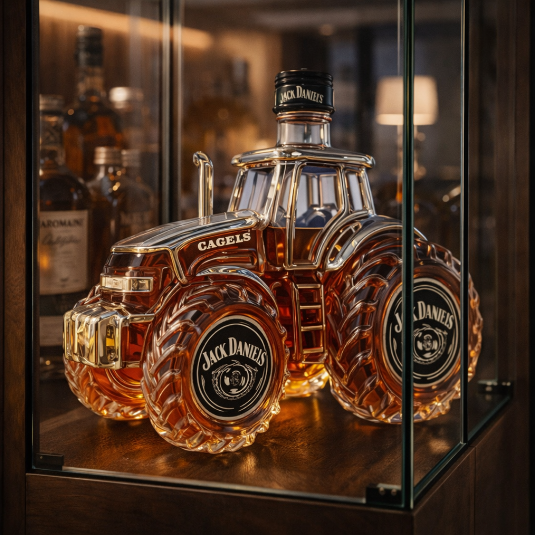 Traktor Limited Edition Whisky Bottle