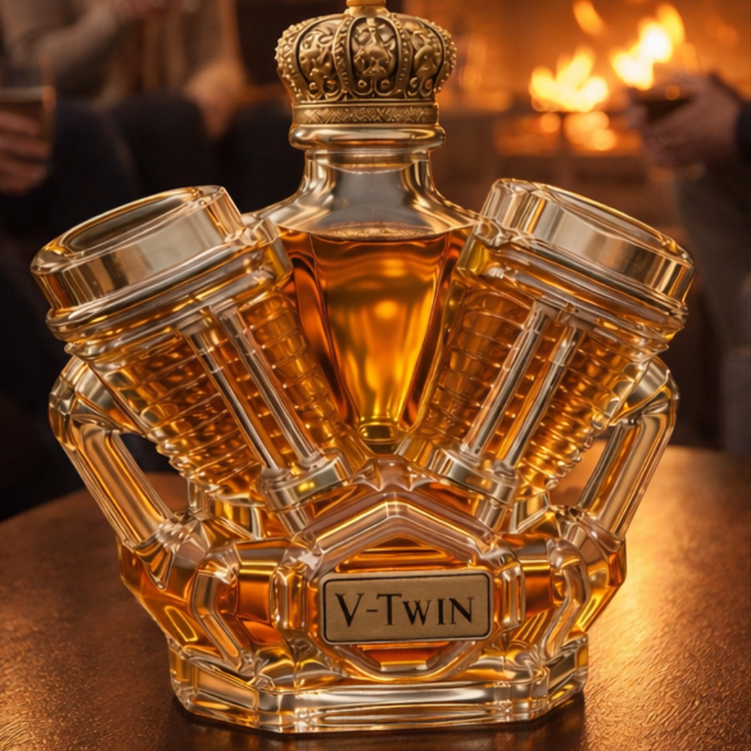 V8 Edition Whisky Bottle