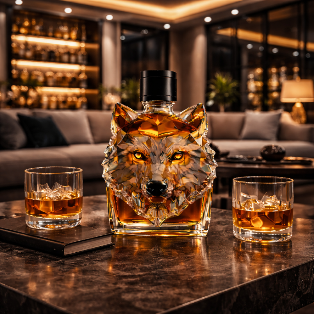 Farkas Kiadás Whisky Üveg