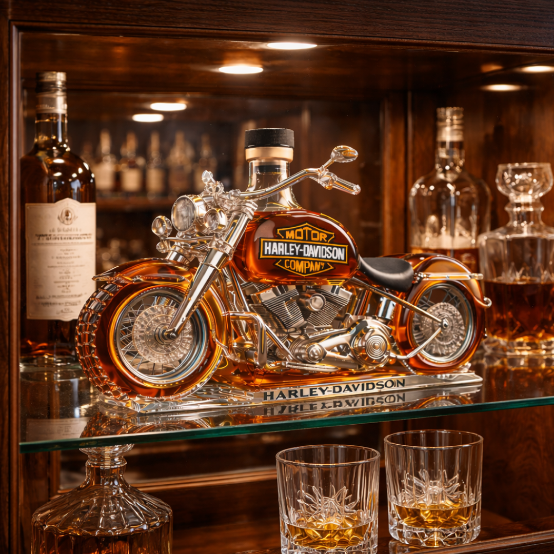 Harley-Davidson Limitált Kiadás Whisky Üveg