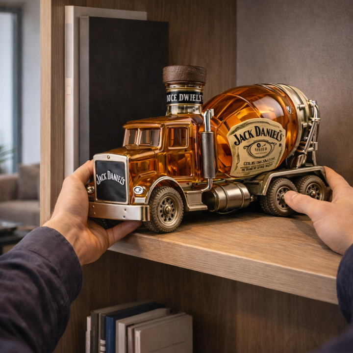 Jack Daniel's Whisky Üveg - Teherautó Limitált Kiadás