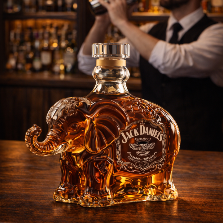 Jack Daniel's Whisky Bottle – Elephant Edition