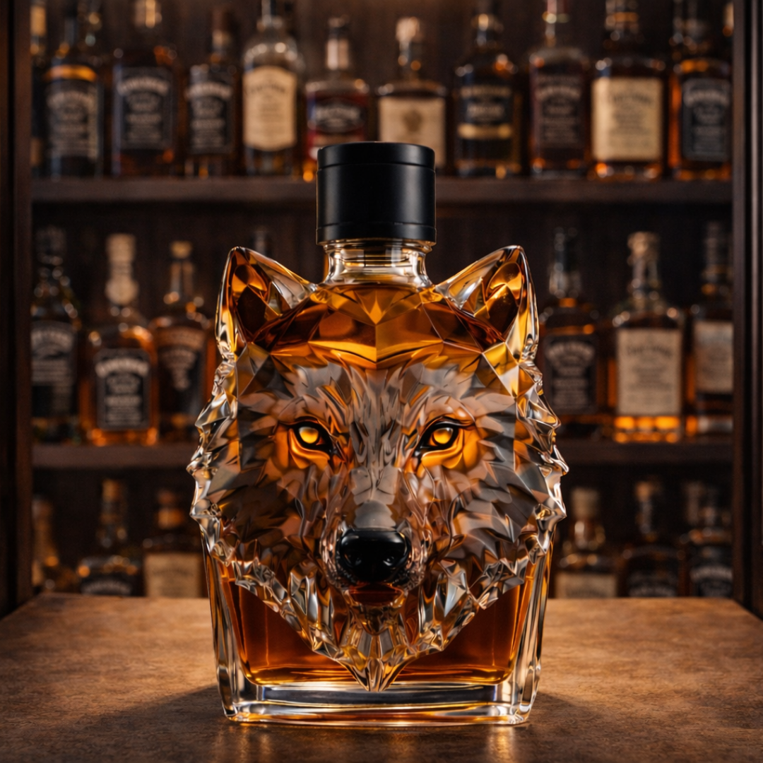 Farkas Kiadás Whisky Üveg
