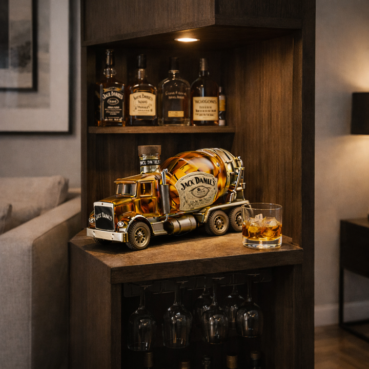 Jack Daniel's Whisky Üveg - Teherautó Limitált Kiadás