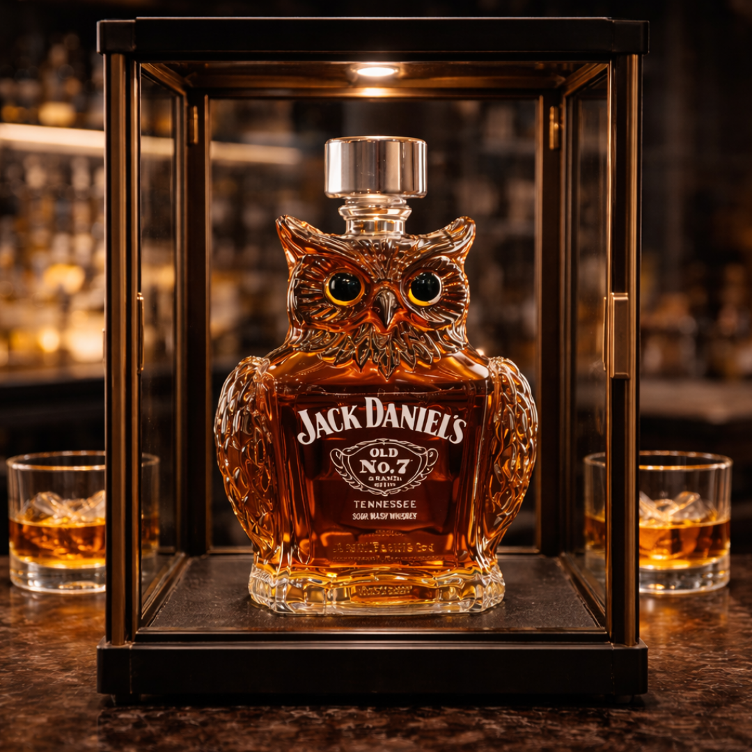 Bagoly Kiadás Whisky Üveg