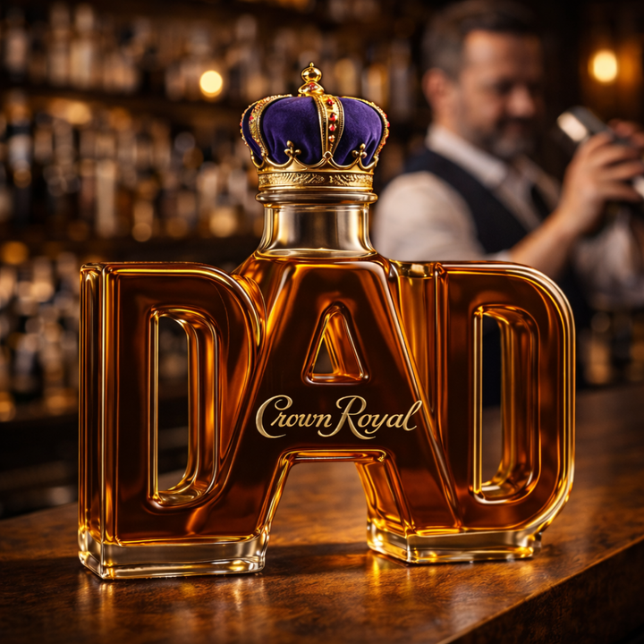 Jack Daniel's Whisky Üveg – Apák Napi Különkiadás
