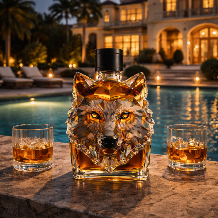 Farkas Kiadás Whisky Üveg